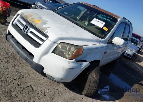 2007 Honda Pilot Ex-L z USA, uszkodzony, nr VIN 5FNYF28537B044289
